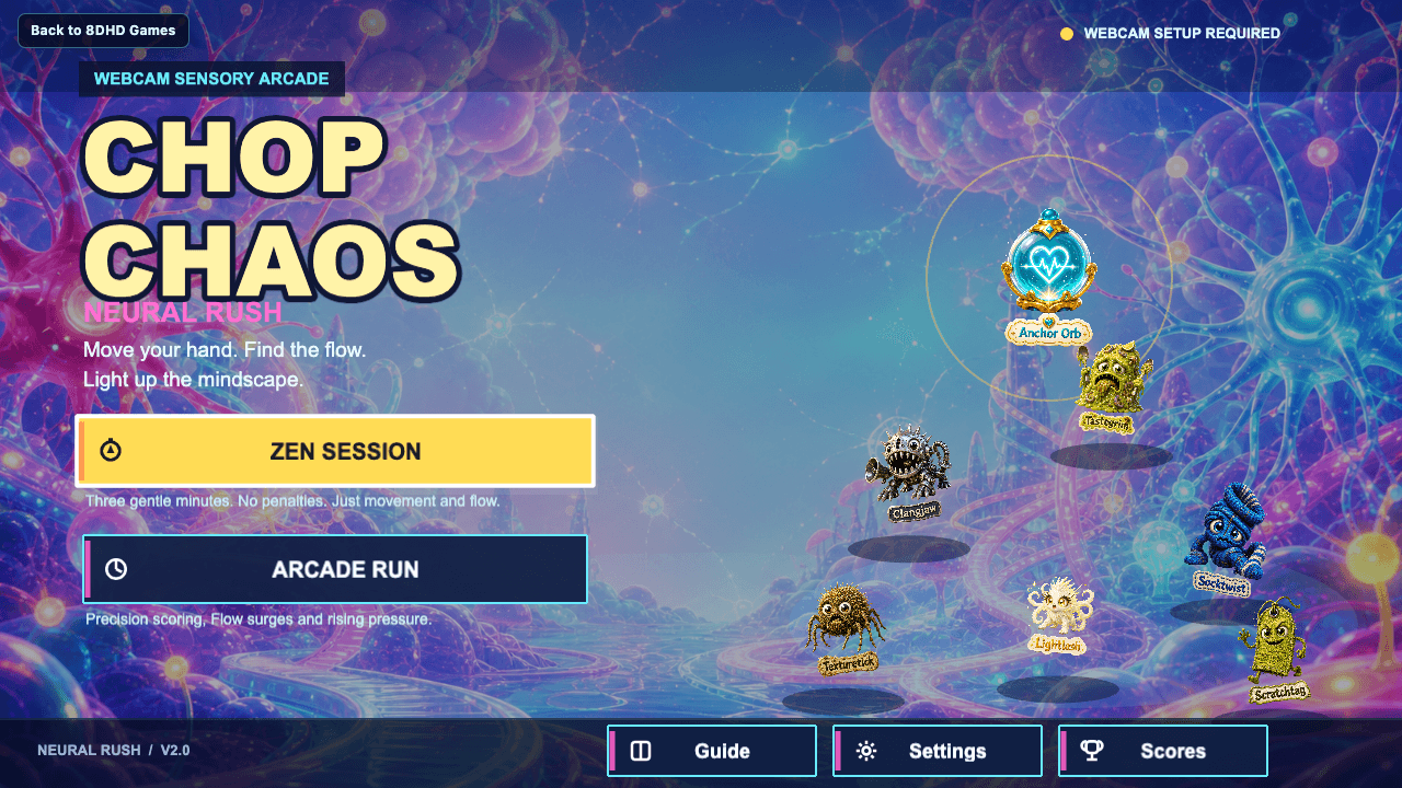 CHOP CHAOS: Neural Rush game preview